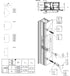 Schuco 269697-Pair of Fixing Kit Type A1 for Schuco  Round  Door Pull Handle on Schuco AD UP 75